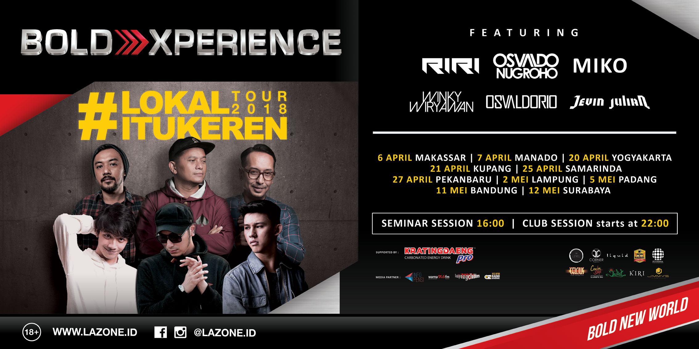 Mau Jadi Musisi EDM? Lo Wajib Ikutan 'LOKAL ITU KEREN 2018' 